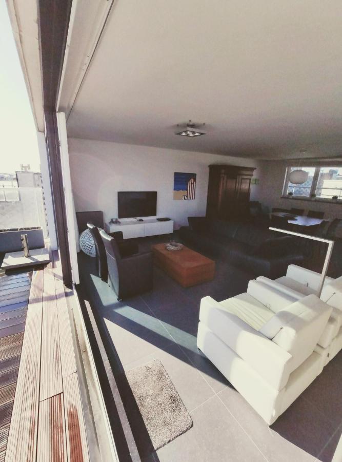 Apartmán Penthouse Met Groot Terras Oostende Exteriér fotografie